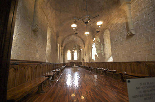 Refectorio del monasteriode Poblet